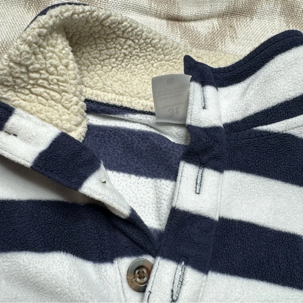 Carter’s Boys Quarter Zip Fleece Pullover Lot 3 Size 3 Camo Striped